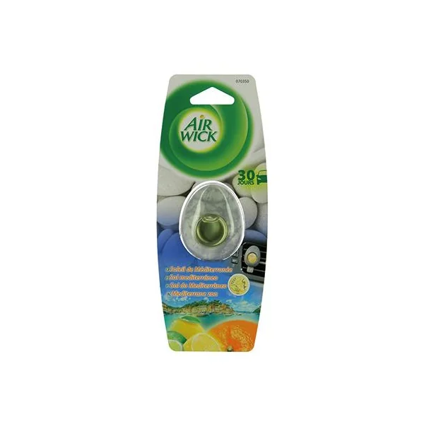 AIR WICK mini-diffuseur membrane galet. Soleil Méditerranée