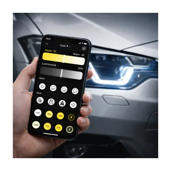Ampoule LED connectée avec application – Smart App Control (Multi-prises)