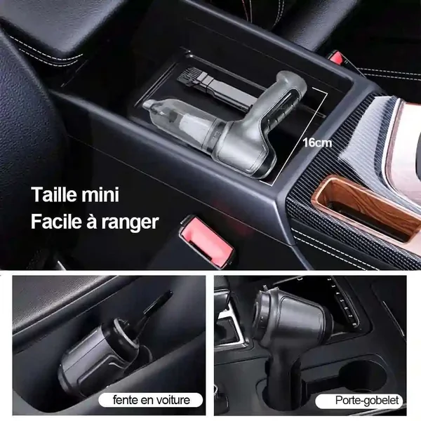 Aspirateur de voiture puissant sans fil 95000PA