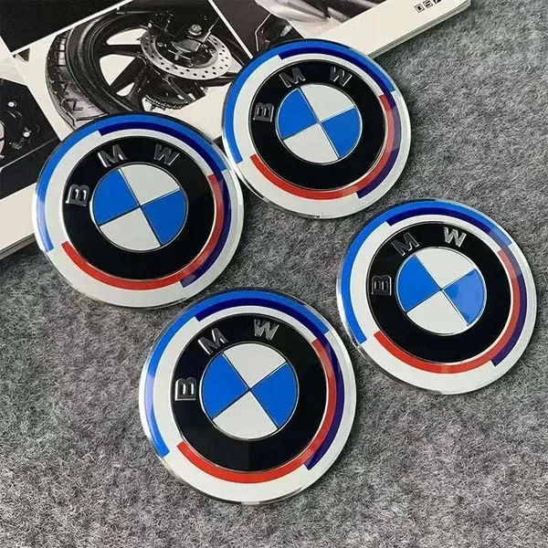 Autocollants cache moyeu BMW