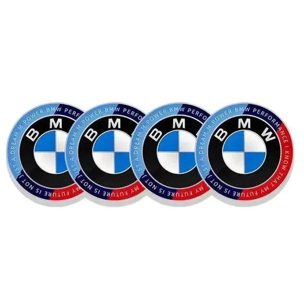 Autocollants cache moyeu BMW