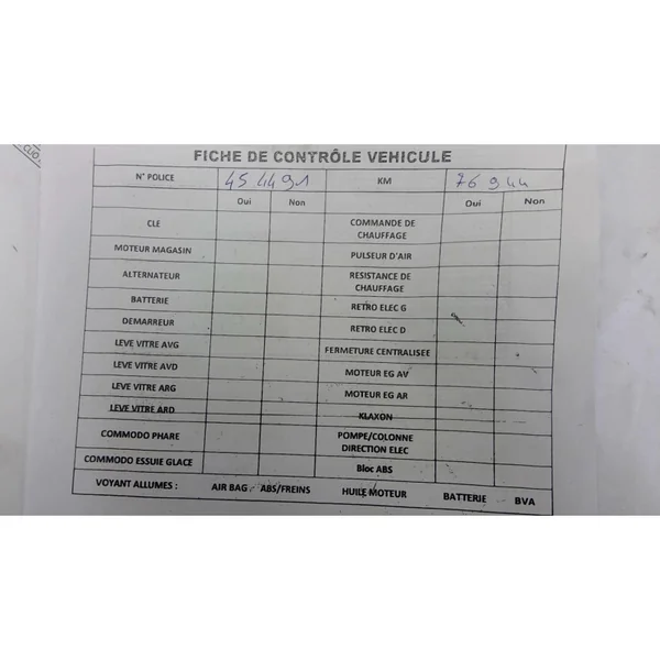 Boite de vitesses CITROEN AX
