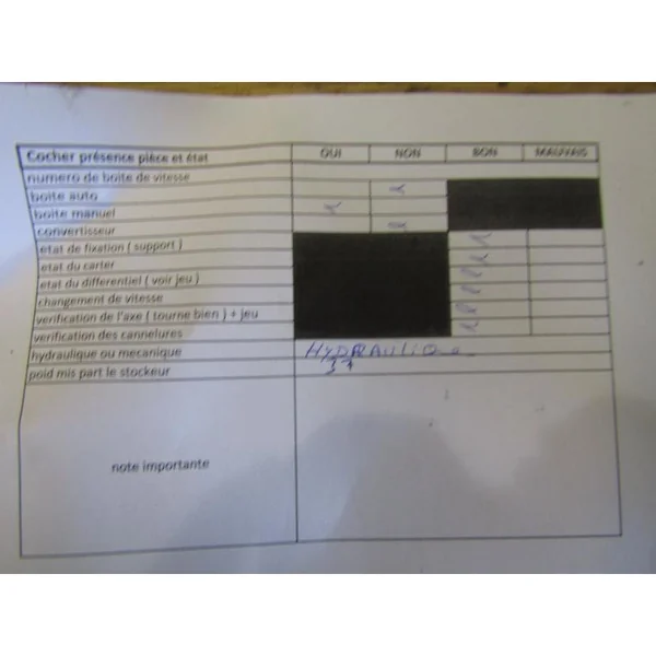Boite de vitesses FORD FIESTA 6