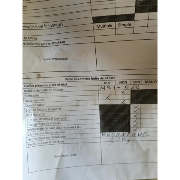 Boite de vitesses KIA PICANTO 1