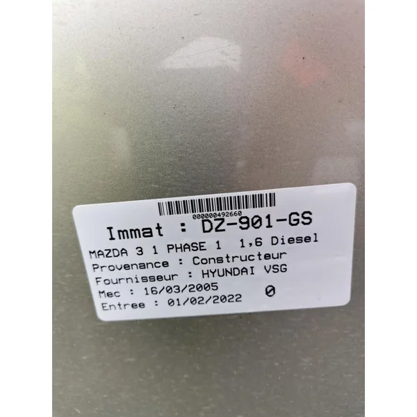 Boite de vitesses MAZDA 3 1