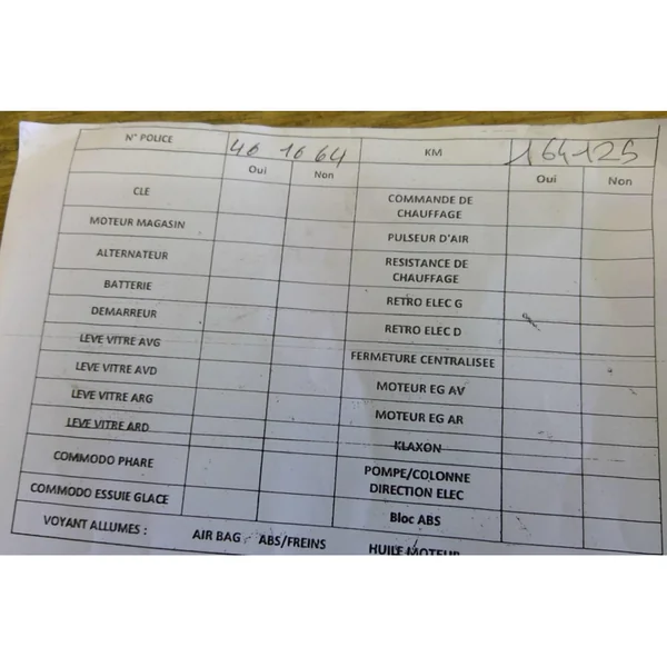 Boite de vitesses PEUGEOT 307