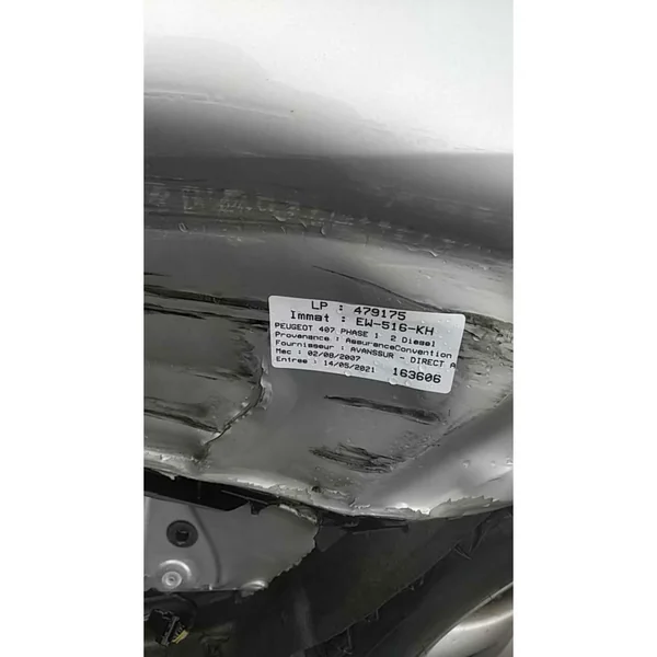 Boite de vitesses PEUGEOT 407