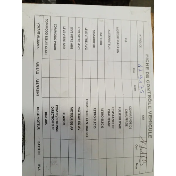 Boite de vitesses PEUGEOT 407