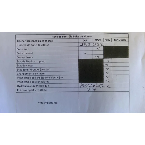 Boite de vitesses RENAULT CLIO 3