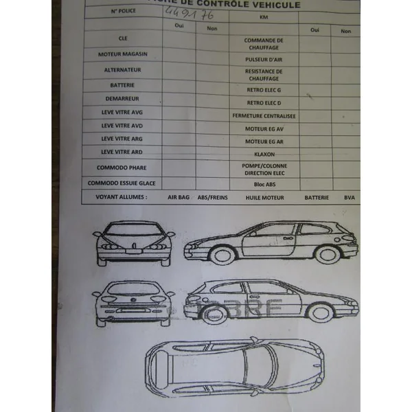 Boite de vitesses RENAULT MEGANE 1