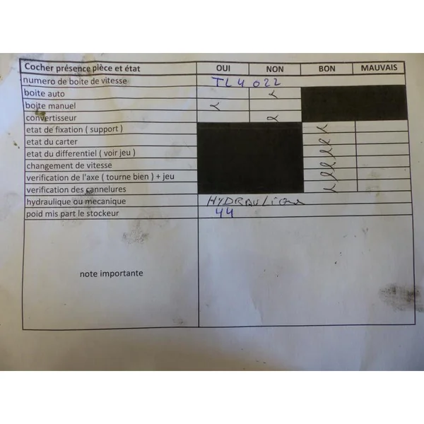 Boite de vitesses RENAULT MEGANE 3