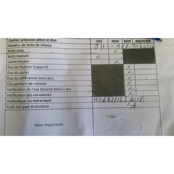 Boite de vitesses RENAULT TWINGO 2