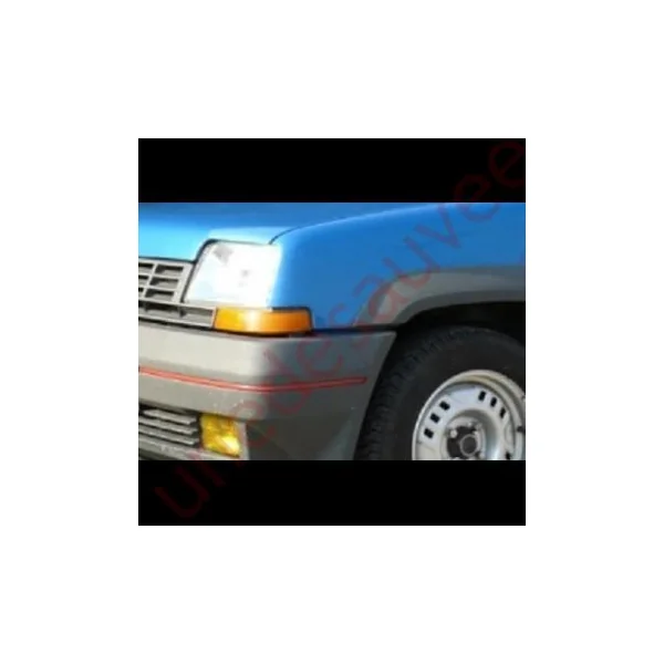 BOMBE GRIS 612 PEINTURE AÉROSOL PARE CHOC RENAULT SUPER 5 GT TURBO PHASE 1 400 ML