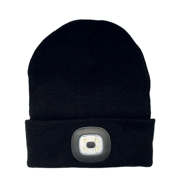 BONNET NOIR LAMPE LED