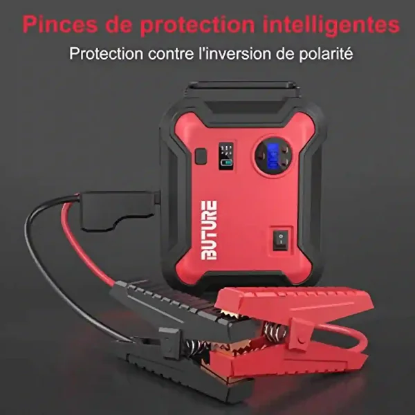 Booster de batterie BUTURE 2500A compresseur air