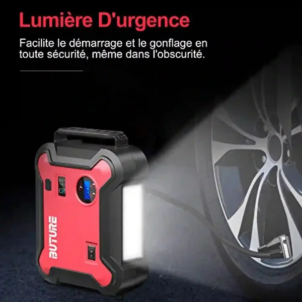 Booster de batterie BUTURE 2500A compresseur air