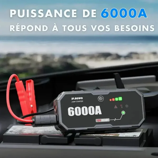Booster de batterie JF.EGWO 6000A