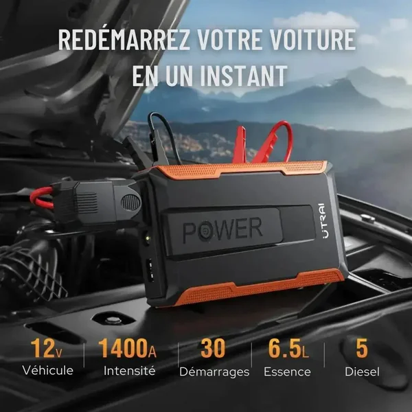 Booster de batterie UTRAI 1400A