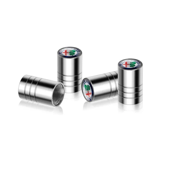 Bouchons de valve pneu Alfa Romeo (Lot de 4)