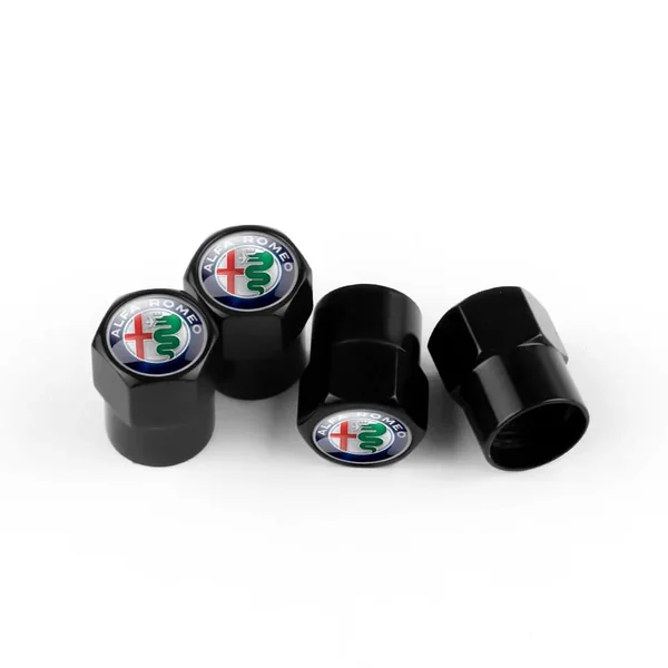 Bouchons de valve pneu Alfa Romeo (Lot de 4)