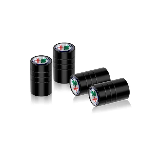 Bouchons de valve pneu Alfa Romeo (Lot de 4)
