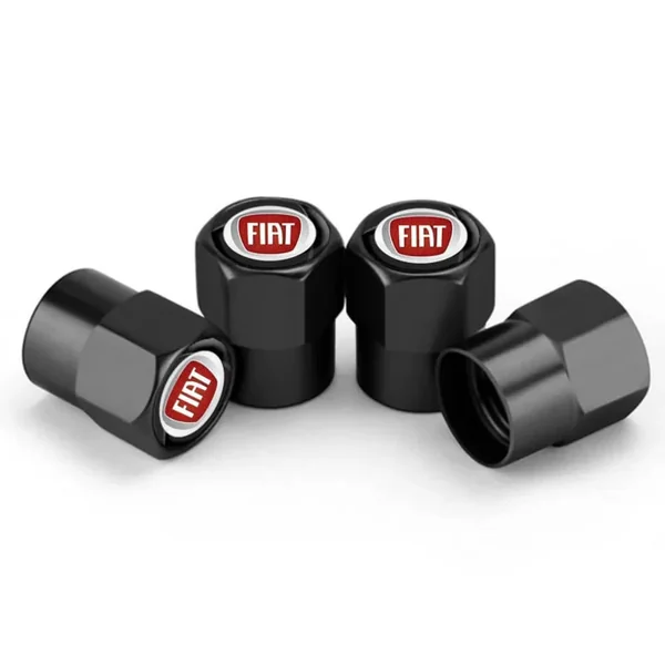 Bouchons de valve pneu Fiat (Lot de 4)
