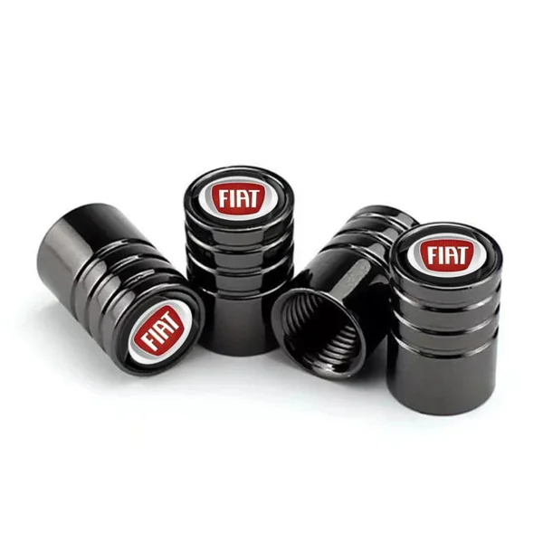 Bouchons de valve pneu Fiat (Lot de 4)