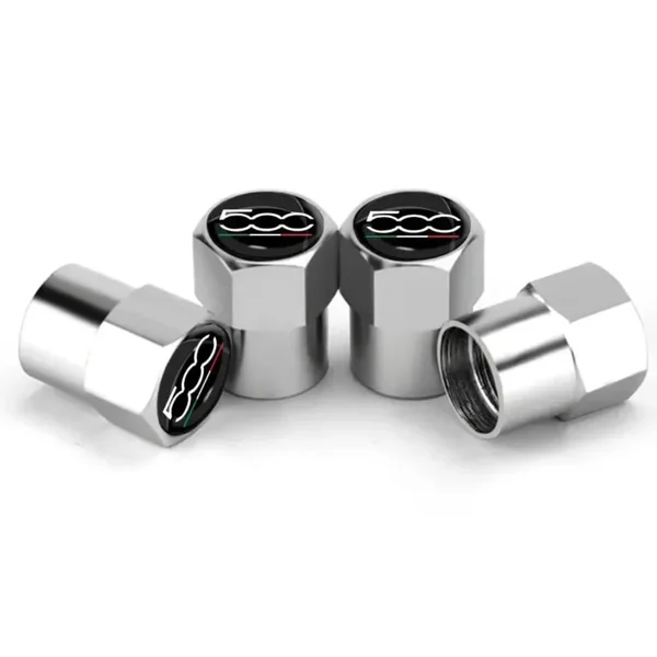 Bouchons de valve pneu Fiat (Lot de 4)