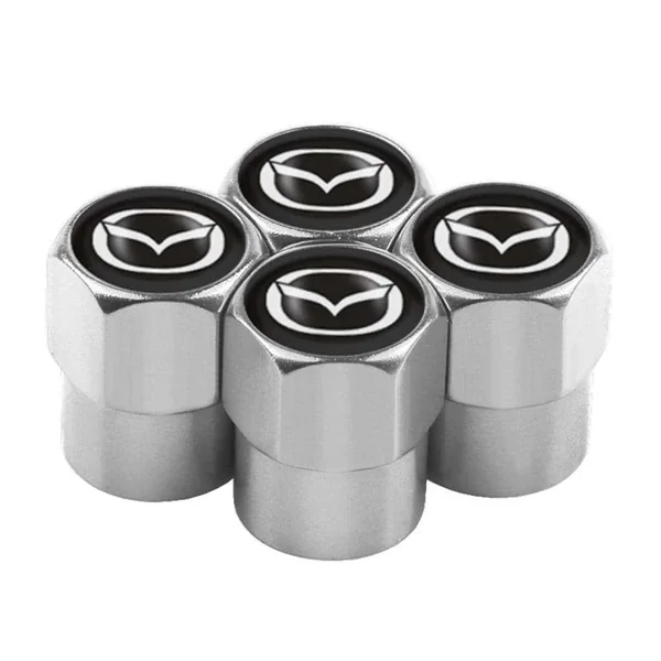 Bouchons de valve pneu Mazda (Lot de 4)
