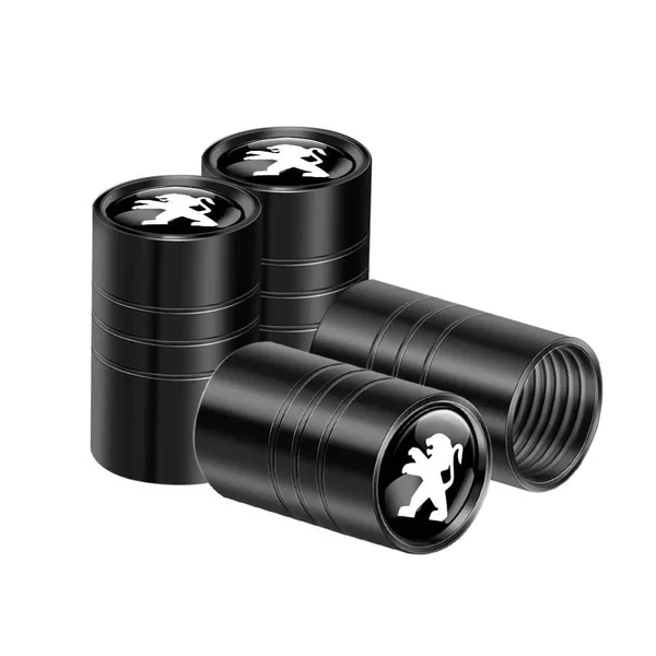 Bouchons de valve pneu Peugeot (Lot de 4)