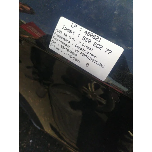 Cardan arriere gauche (transmission) AUDI A6 3