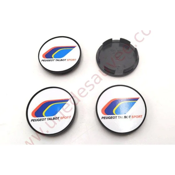 CENTRE DE ROUE CABOCHON PTS JANTES SPEEDLINE SLP434 PEUGEOT 106 306 309 205 GTI CTI RALLYE GTI 16 KIT DE 4