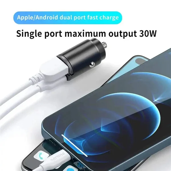 Chargeur voiture allume-cigare recharge rapide