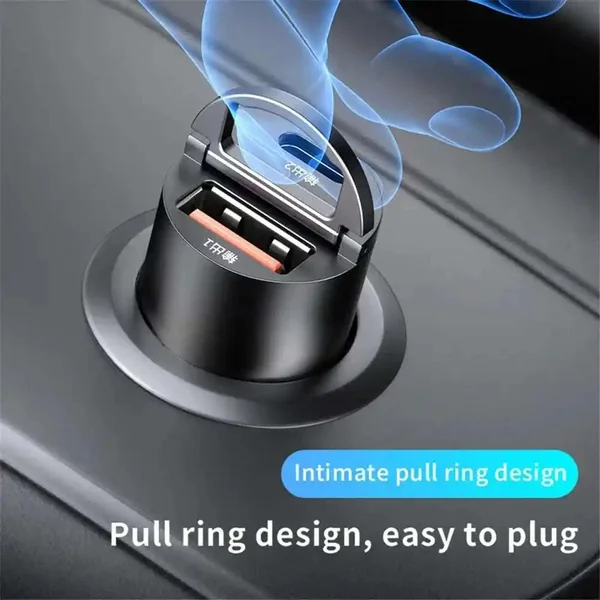 Chargeur voiture allume-cigare recharge rapide