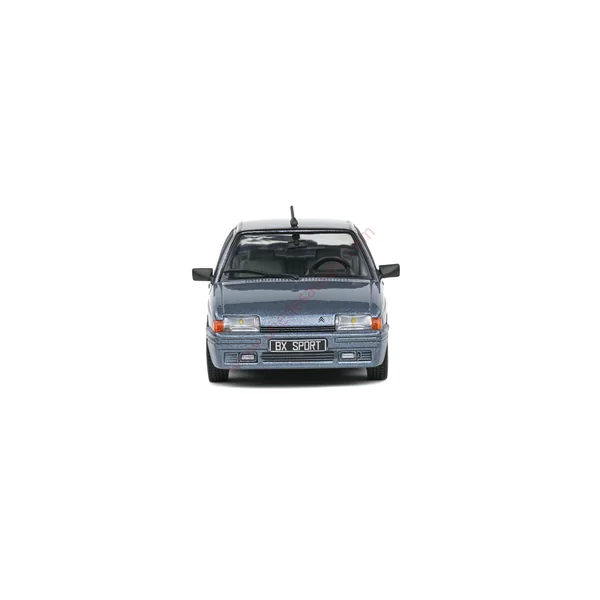 CITROEN BX 1.9 SPORT GRIS PERLE METALLISE 1985 1/43 VOITURE MINIATURE SOLIDO