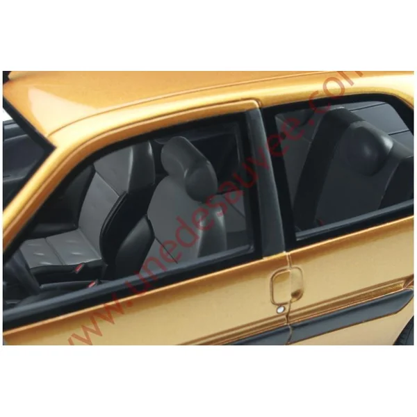 CITROËN SAXO VTS JAUNE OR 2000 1/18 VOITURE MINIATURE OTTO