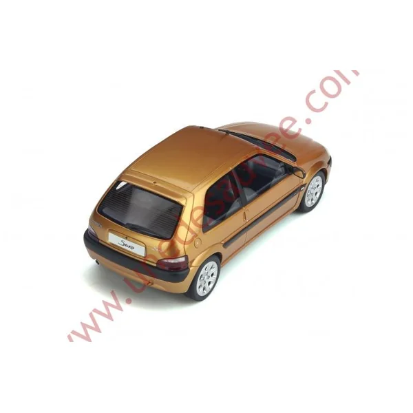 CITROËN SAXO VTS JAUNE OR 2000 1/18 VOITURE MINIATURE OTTO