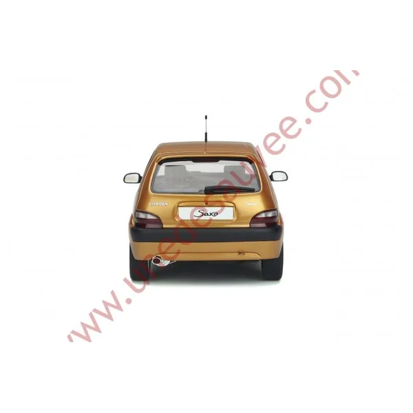 CITROËN SAXO VTS JAUNE OR 2000 1/18 VOITURE MINIATURE OTTO