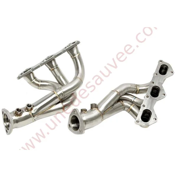 COLLECTEUR D’ÉCHAPPEMENT INOX 47PO001 2 × 3 EN 1 POUR PORSCHE 718 CAYMAN GTS 4.0 / GT4 ET 718 BOXSTER / BOXSTER SPYDER GTS 4.0 TYPE 982 (DEPUIS 2019)