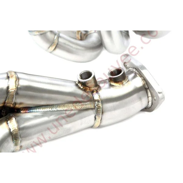 COLLECTEUR D’ÉCHAPPEMENT INOX EVOFÄ718 2 × 3 EN 1 POUR PORSCHE 718 CAYMAN GTS 4.0 / GT4 ET 718 BOXSTER / BOXSTER SPYDER GTS 4.0 (TYPE 982)