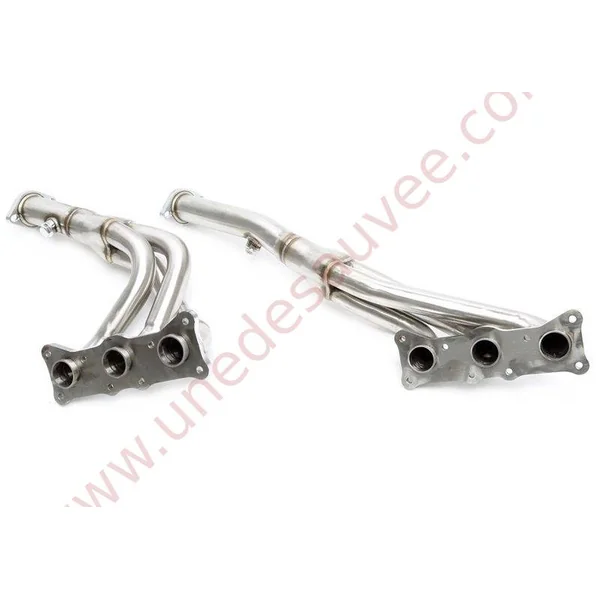 COLLECTEUR D’ÉCHAPPEMENT INOX EVOFÄE90 2 × 3 EN 1 POUR BMW SÉRIE 3 E90 / E91 / E92 / E93 ET BMW X1 E84 – MOTEURS 6 CYLINDRES N52N / N53