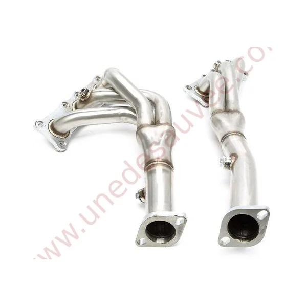 COLLECTEUR D’ÉCHAPPEMENT INOX EVOFÄE90 2 × 3 EN 1 POUR BMW SÉRIE 3 E90 / E91 / E92 / E93 ET BMW X1 E84 – MOTEURS 6 CYLINDRES N52N / N53