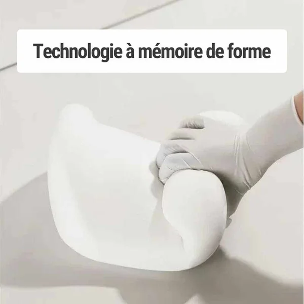 Coussin lombaire pour voiture à mémoire de forme