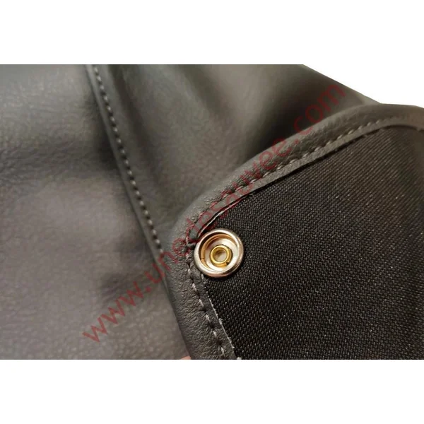 COUVRE CAPOTE SIMILI CUIR SKAÏ NOIR PEUGEOT 205 CABRIOLET CTI CJ ROLAND GARROS