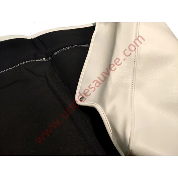 COUVRE CAPOTE SIMILI CUIR SKAÏ NOIR PEUGEOT 205 CABRIOLET CTI CJ ROLAND GARROS