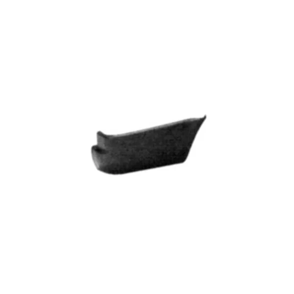 Crosse arrière droite pour FORD TRANSIT Mk5, 1994-2000, noire, embout pare chocs arrière, Neuf