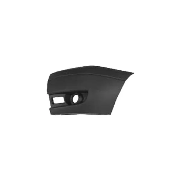 Crosse avant gauche pour FORD TRANSIT Mk7 2006-2011 gris clair, trou feu AB, embout pare chocs avant