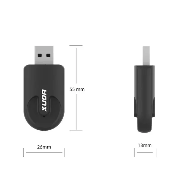 Dongle adaptateur sans fil USB & USB-C CarPlay & Android Auto