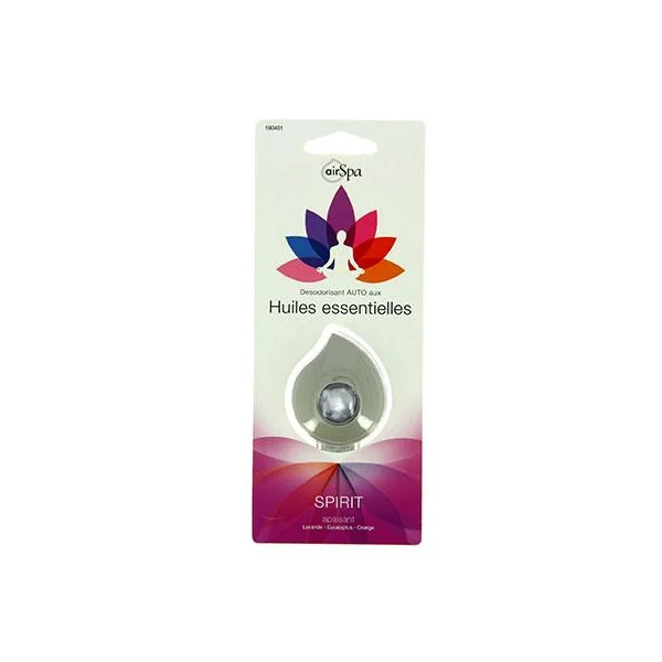 Désodorisant AIR SPA diffuseur à base d'huiles essentielles. Spirit