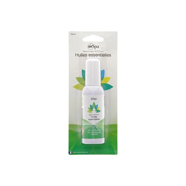 Désodorisant AIR SPA spray à base d'huiles essentielles. Pure